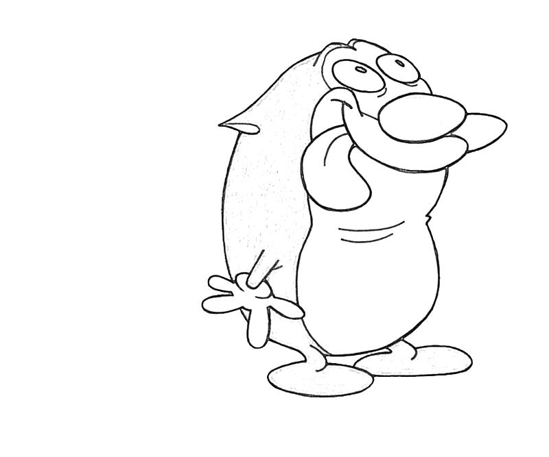 Ren And Stimpy Pages Coloring Pages