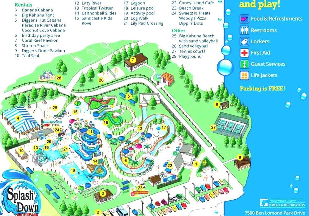 Splash Down Waterpark Water Park Manassas