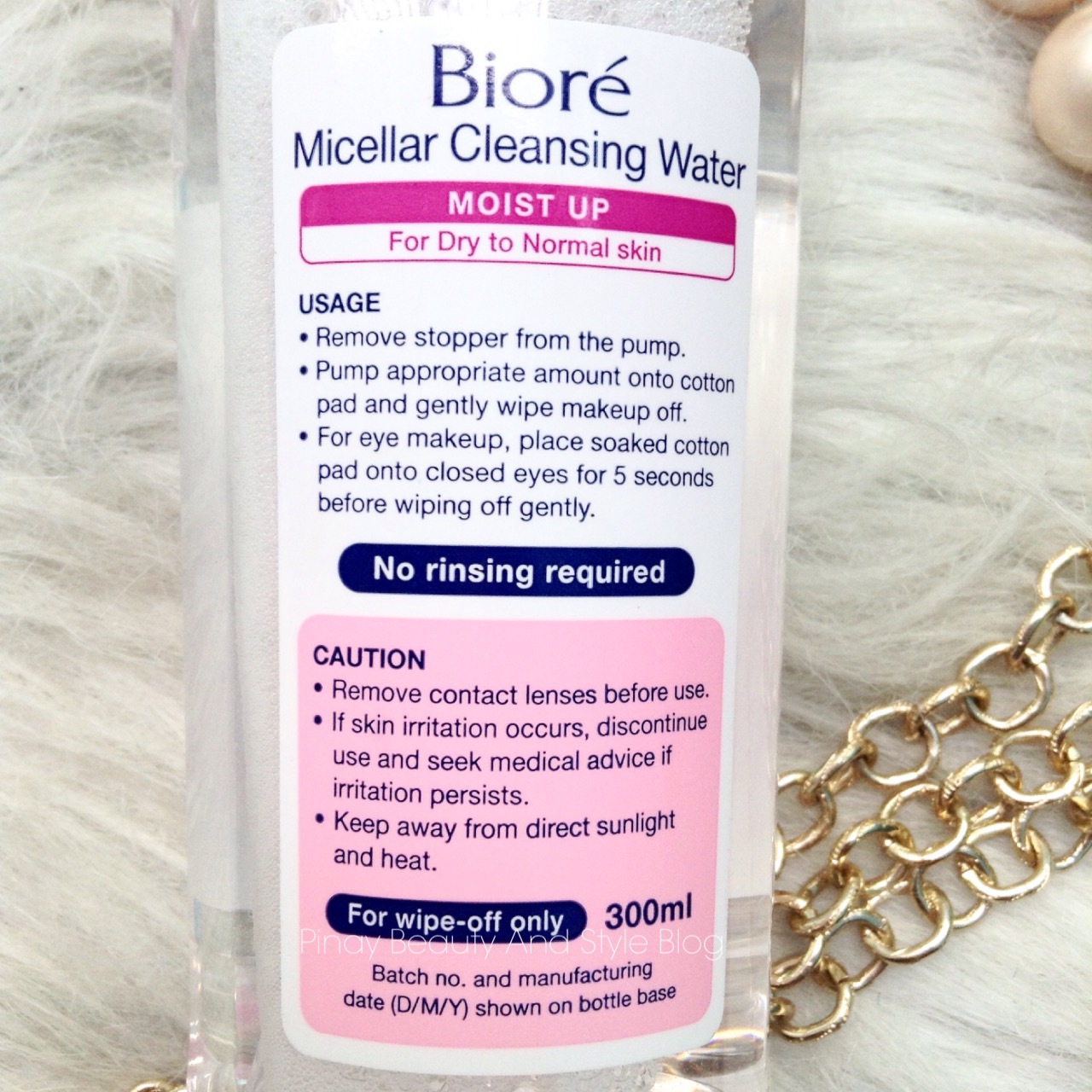 Biore Micellar Water Review (Moist Up) with DEMO Pinay Beauty and Style