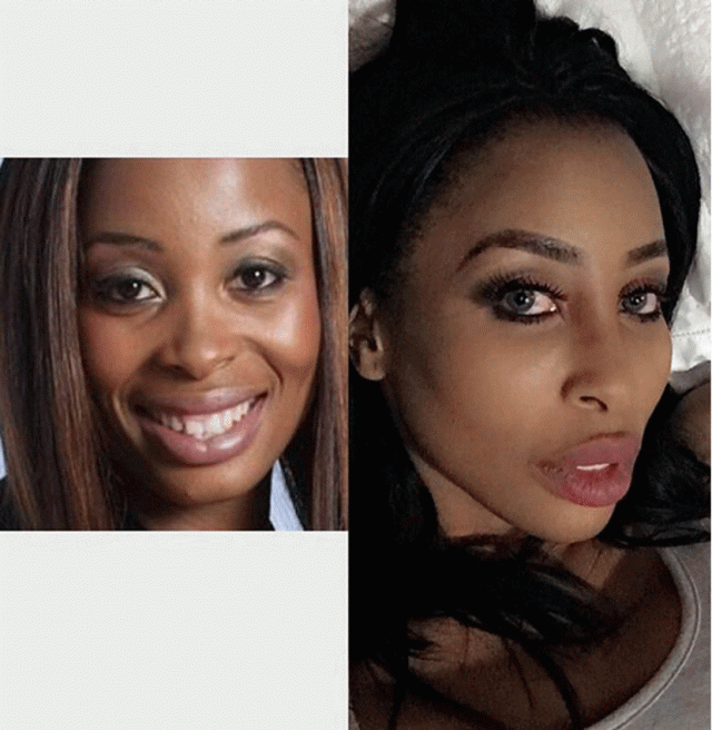 Khanyi Mbau pictures comparison her looks way back - The Edge Search