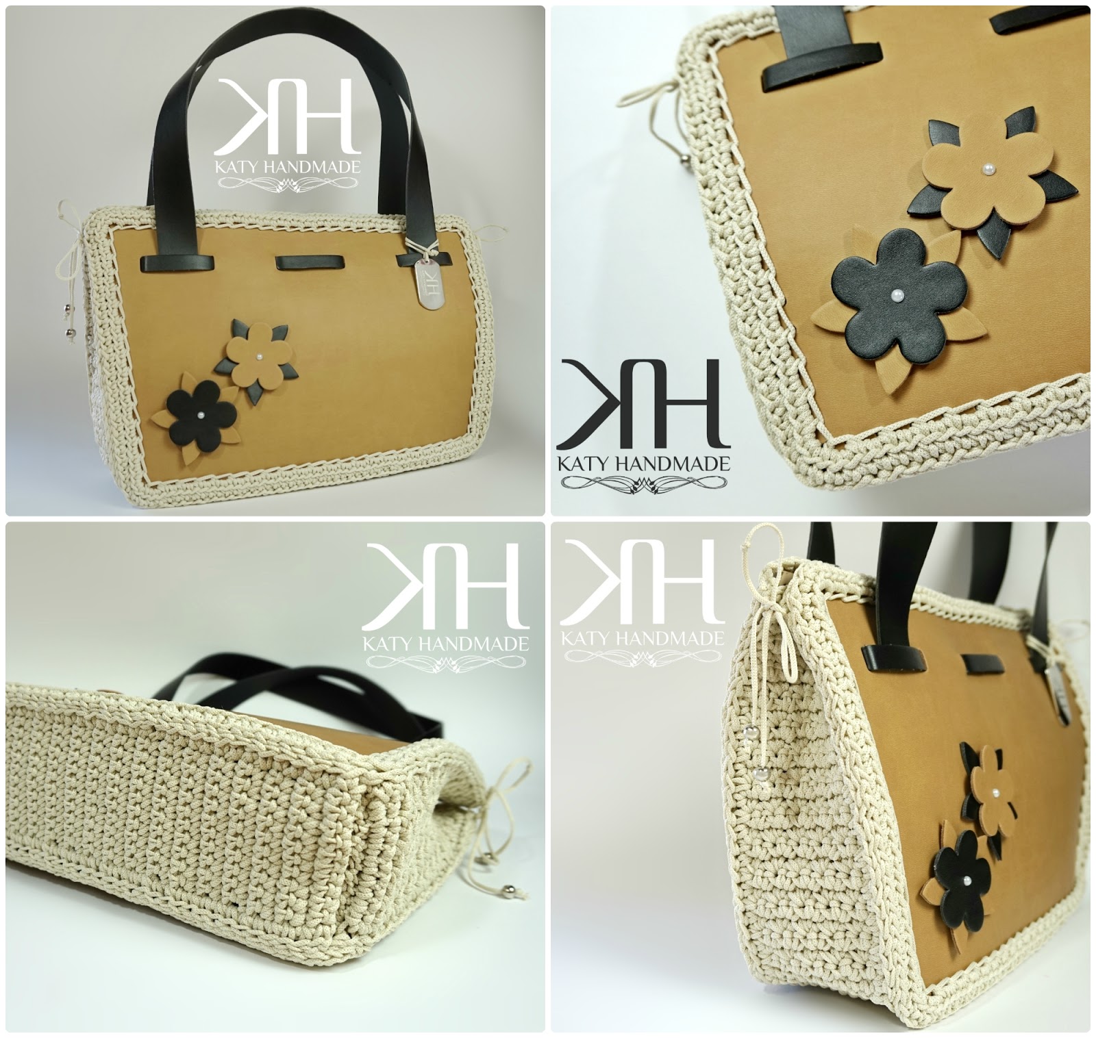 Katy Handmade TUTORIAL BORSA "Lace Bag" DIY CROCHET BAG