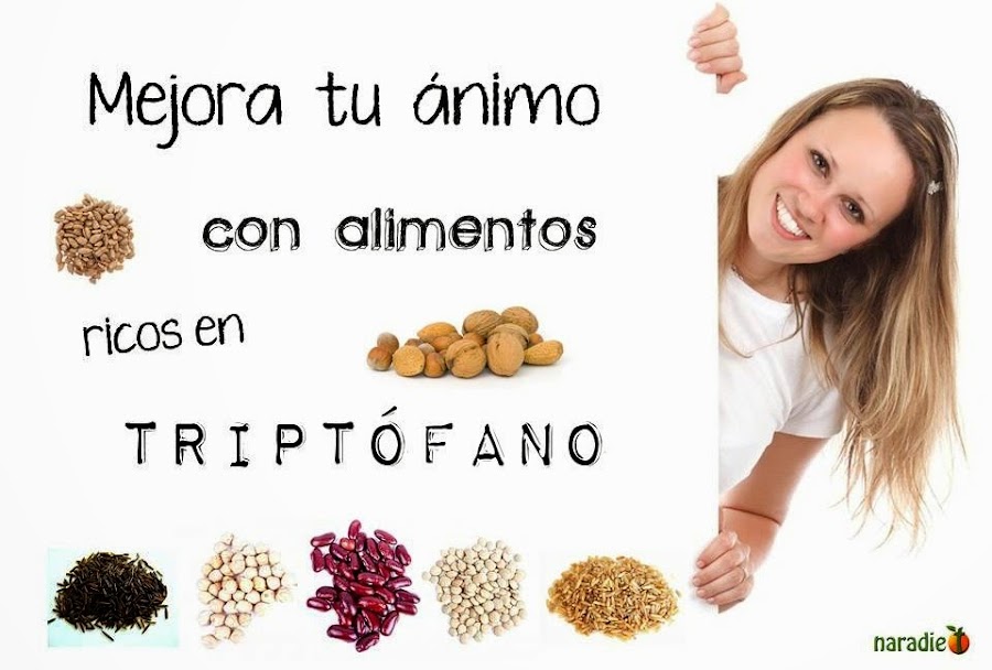 mejora tu ánimo con alimentos ricos en triptófano