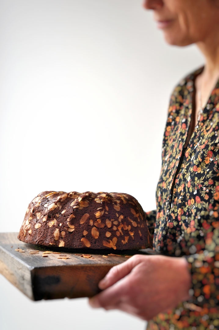 Kakao-Mandel-Gugelhupf mit Schoko-Honig-Glasur ~ Moderne Topfologie ... Kakao-Mandel-Gugelhupf mit Schoko-Honig-Glasur ~ Moderne Topfologie ...