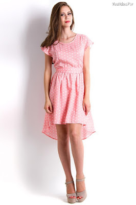 Vestidos de moda color rosa Vestidos de moda color rosa