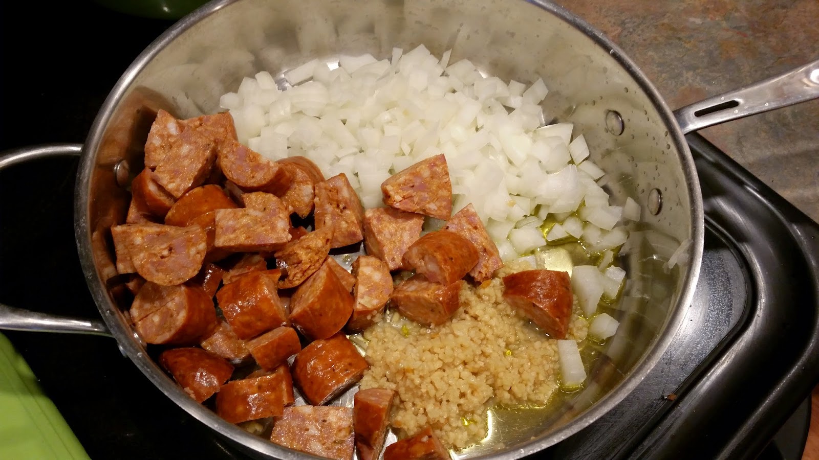 Love Me Tender...A Taste of Amber's Kitchen One Pot Andouille Sausage