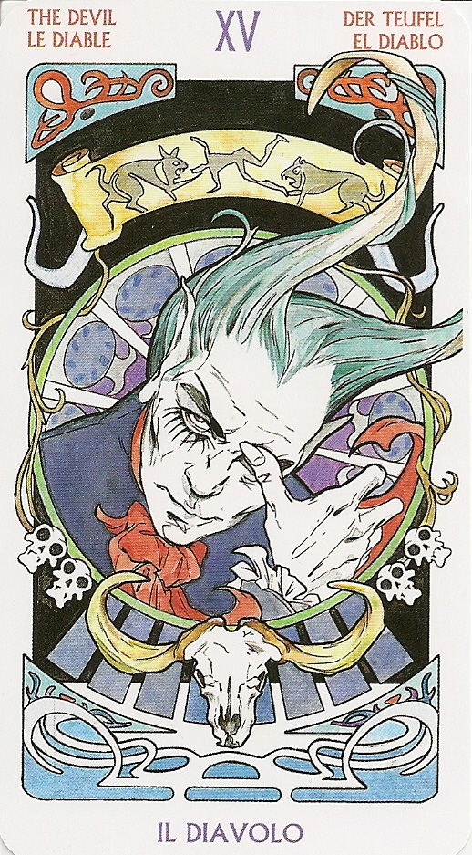 Eno's Tarots Primavera Tarot (Tarot Art Nouveau)