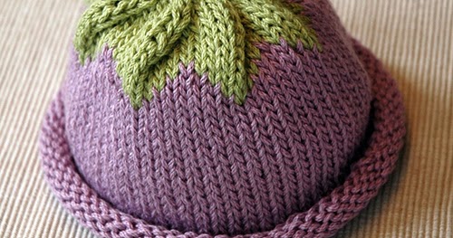 berry baby hat