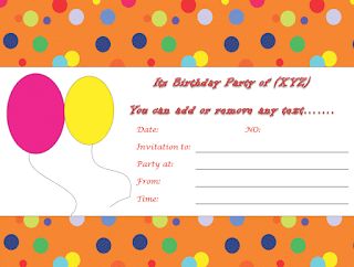 free birthday party invitations