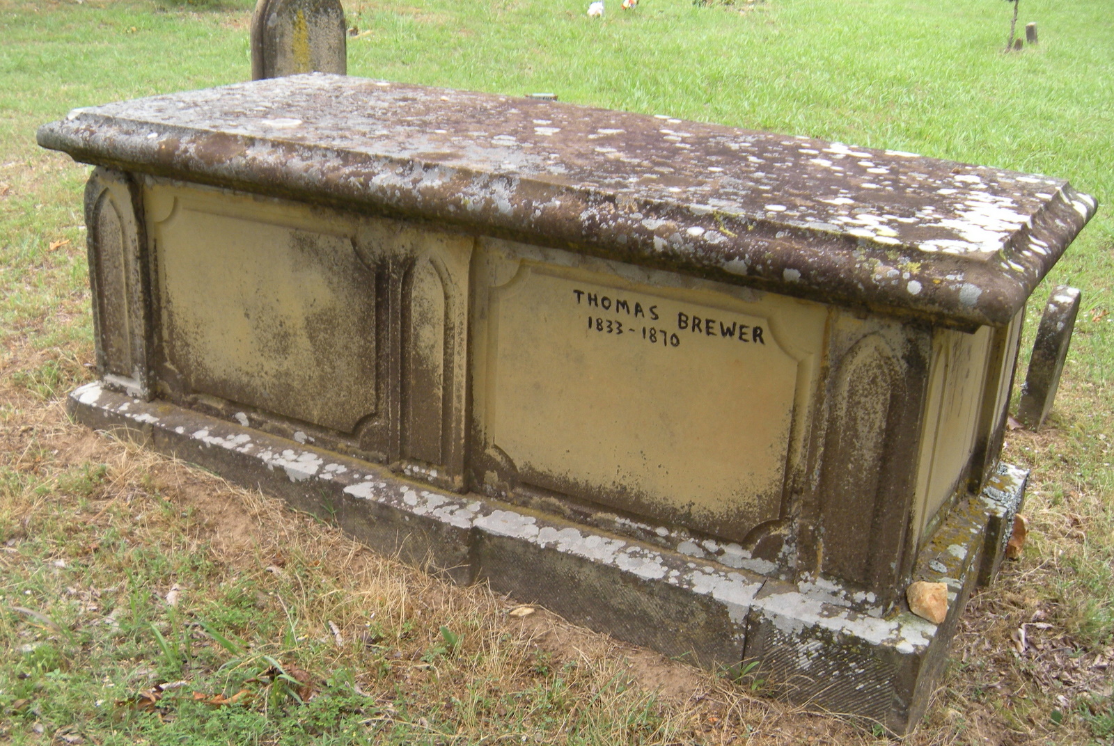 Escape to the Silent Cities Interesting Old Box Tomb
