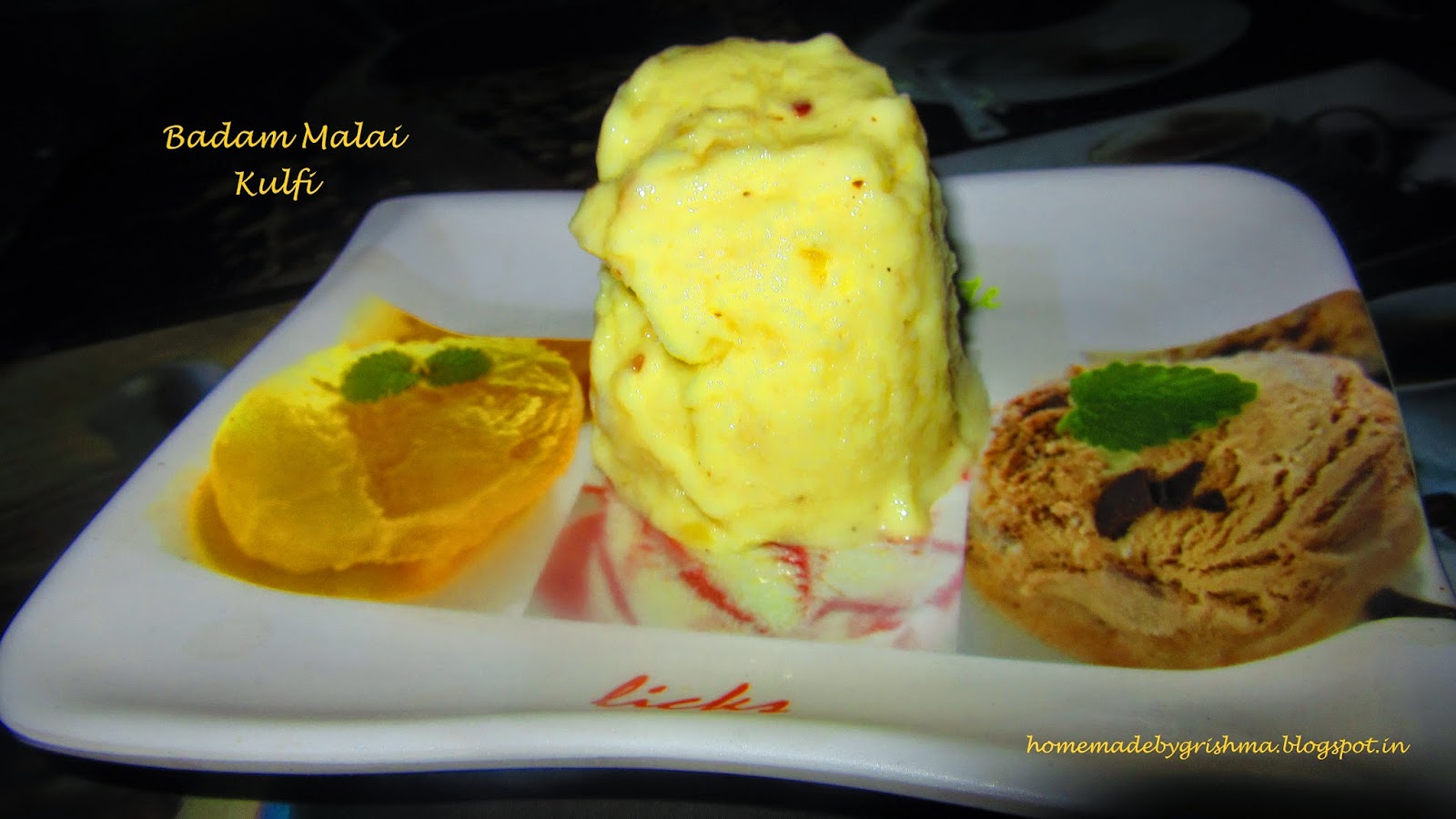 Homemade Delicacies: Badam Malai Kulfi