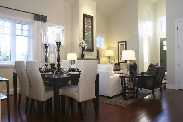 OpenConcept Living Dining Room Decorating