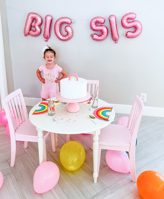 How to Throw a Big Sister Party by The Celebration Stylist