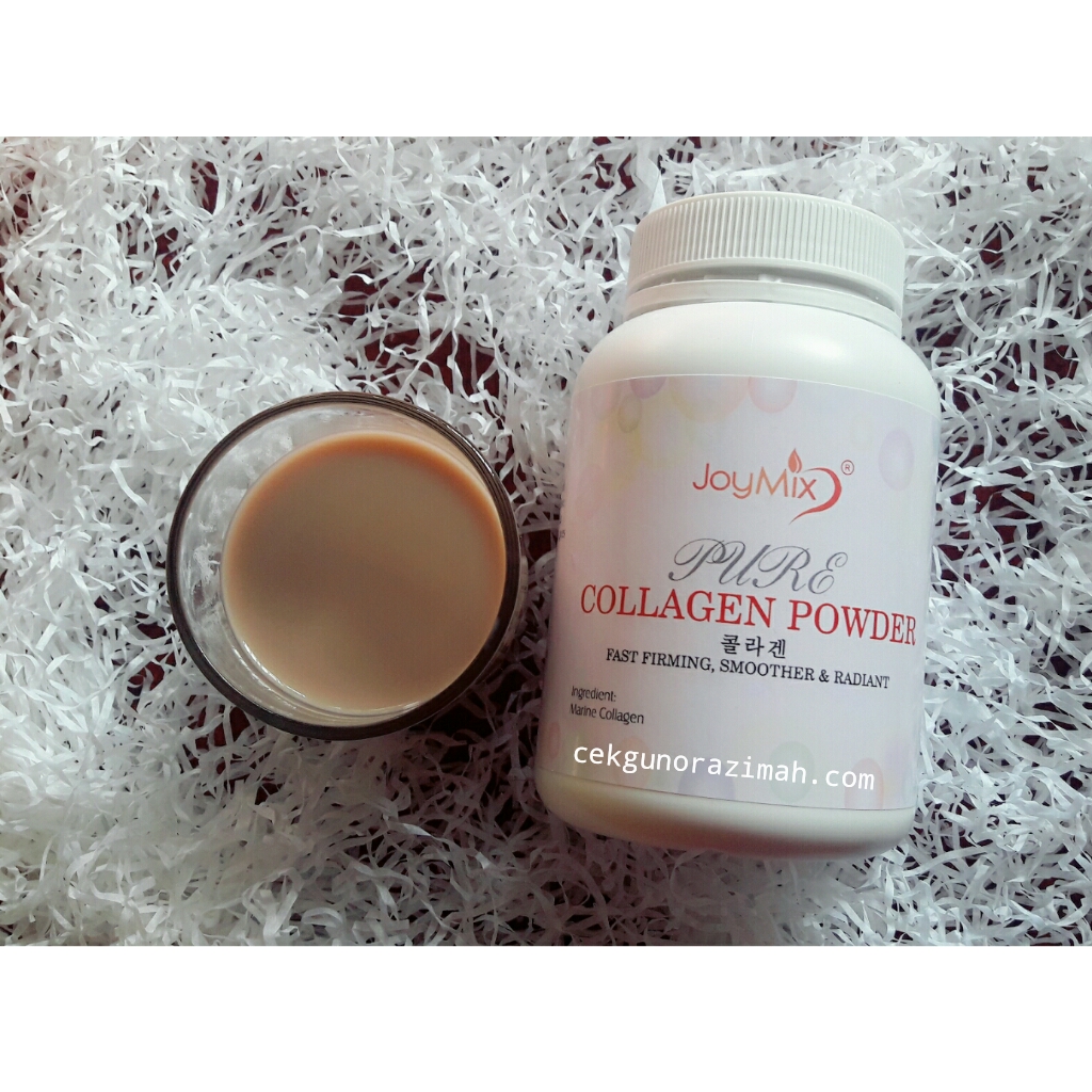 6 dalam 1 cantik dengan Joymix Pure Collagen Powder Cikgu Norazimah