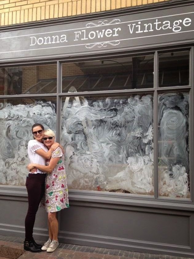 The fabric of my life Donna Flower Vintage opens a new shop!