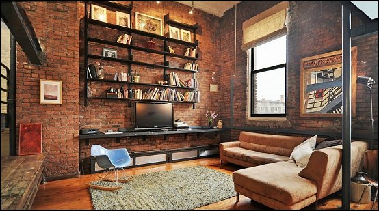 Industrial style decorating ideas - Industrial chic decorating decor - Gears decor - City living urban style - Modern Industrial - Industrial urban loft decorating ideas - industrial bedroom ideas