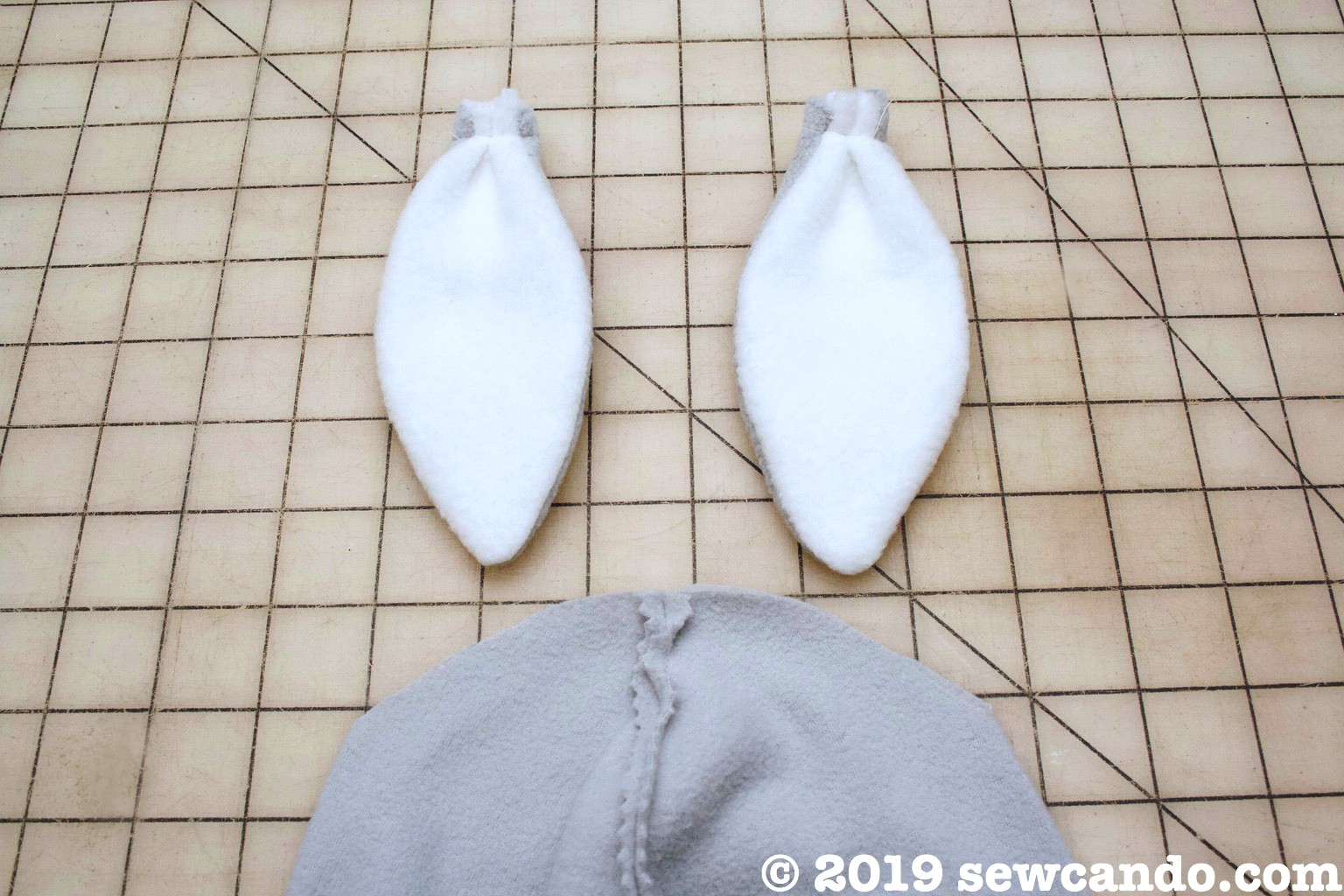 Sew Can Do Free Pattern Sweet Little Bunny Hat Tutorial