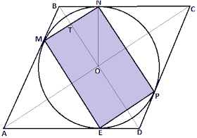 можно ли в параллелограмм вписать окружность