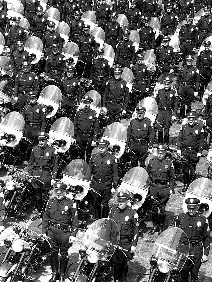 motorcycle police USA motorcycle police photograph USA
