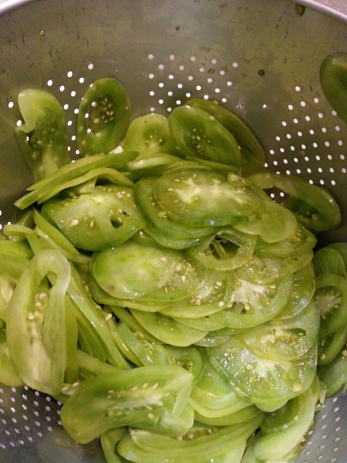 Green Tomatoes Preserved in Oil Casale Volpe