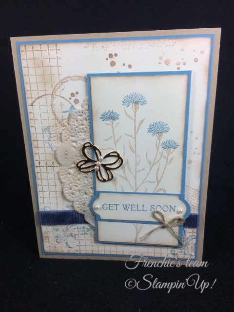 Wild about Flowers, Timeless Texture, Stampin'Up!, Frenchie Team