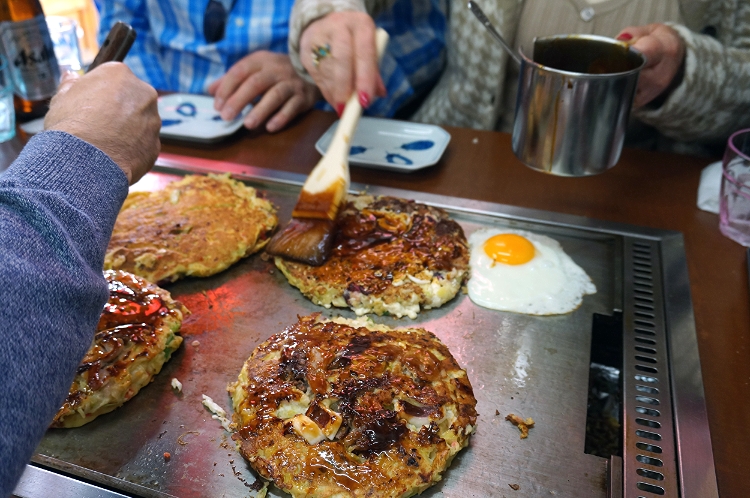 Japanese pancakes, Kyoto, Japan, Euriental