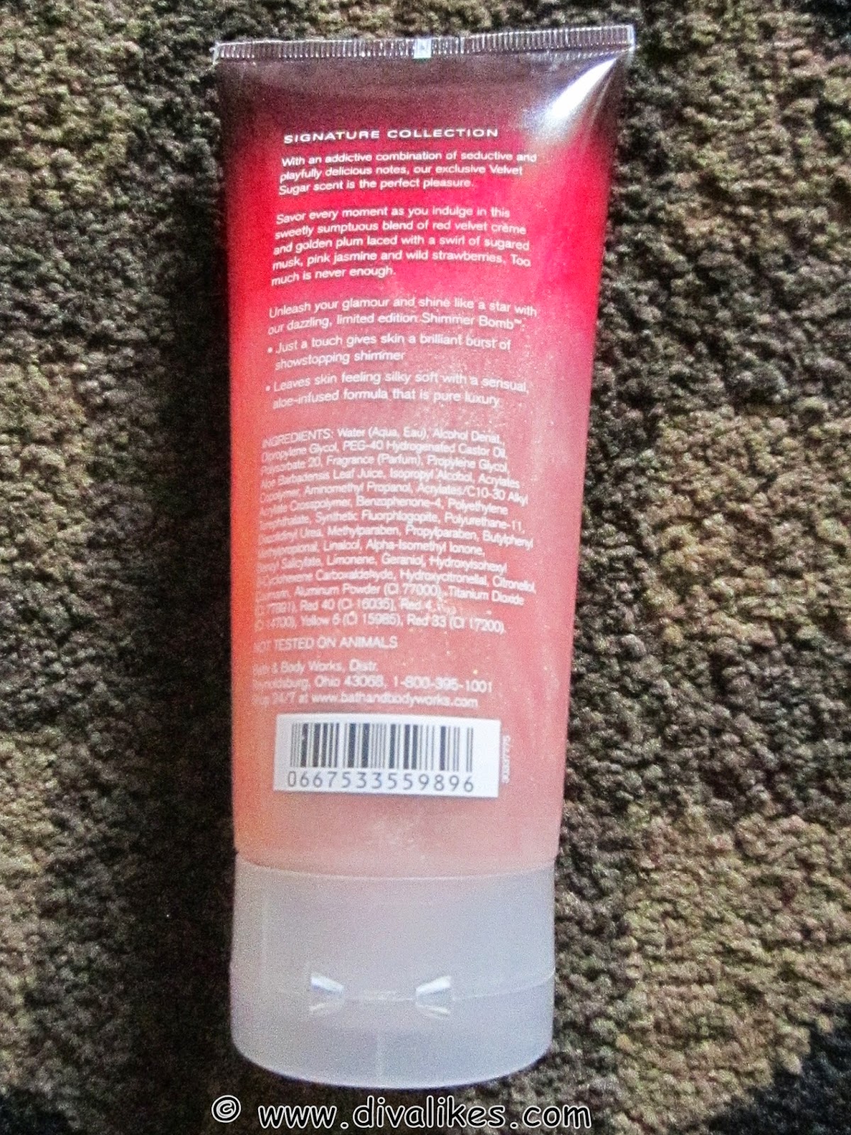 Bath & Body Works Velvet Sugar Shimmer Bomb Review Diva Likes