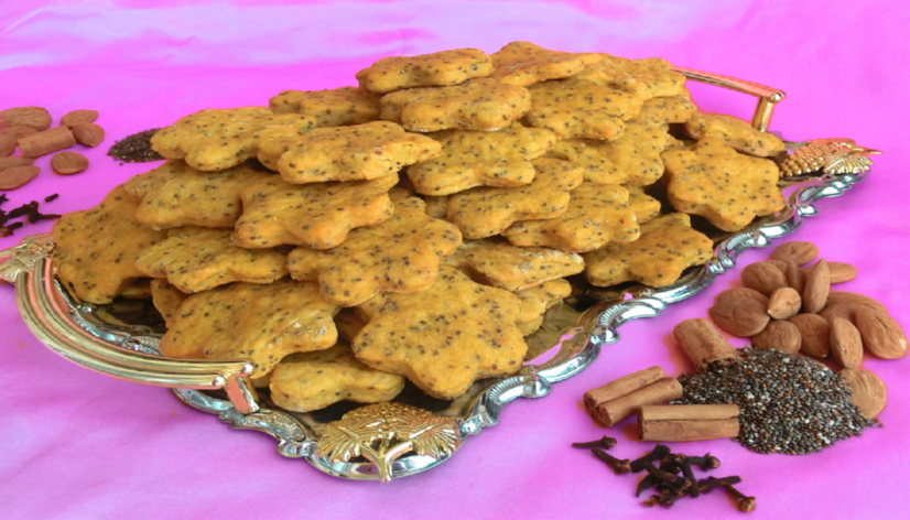 biscotti alla zucca e mandorle senza zucchero