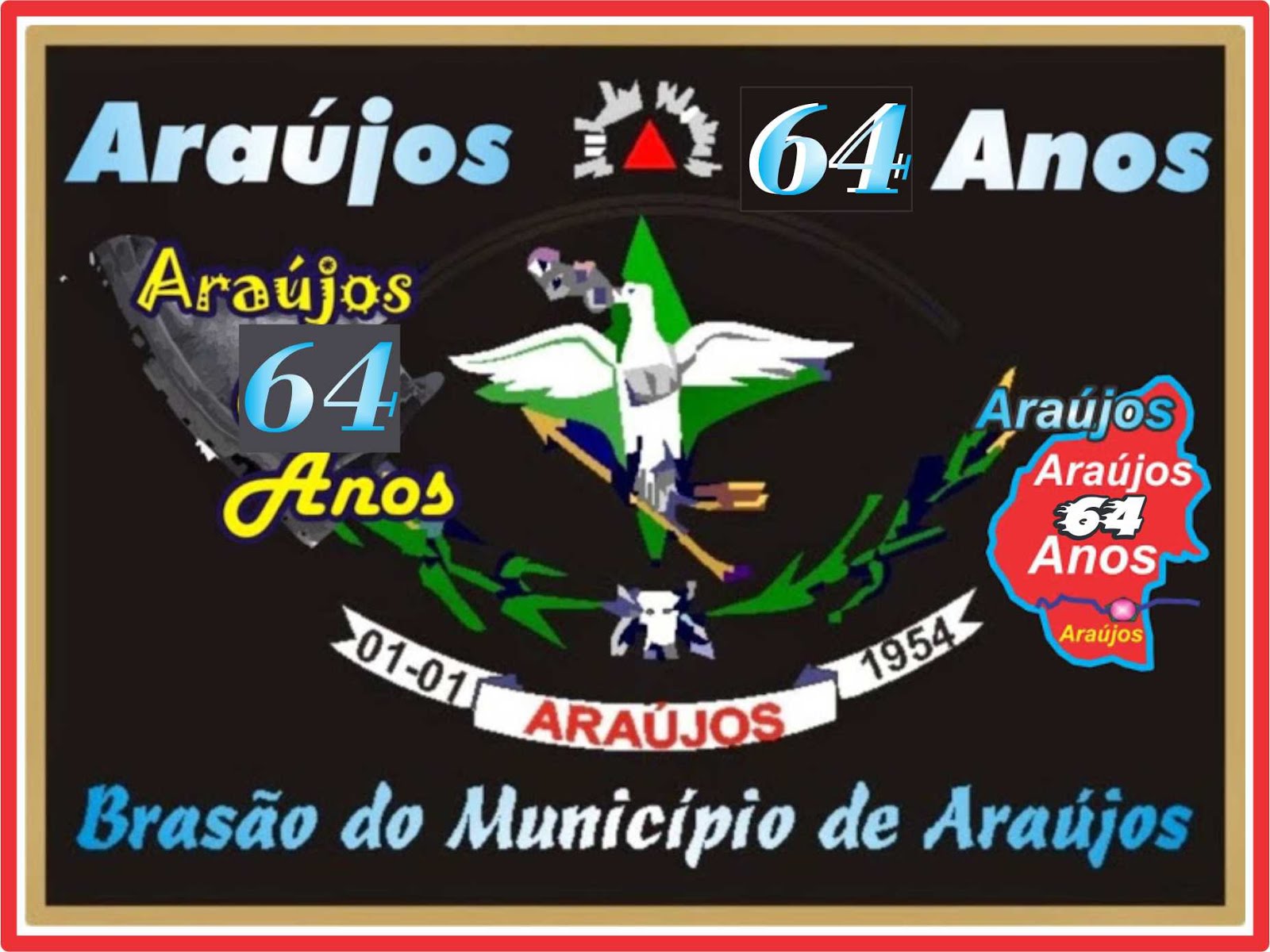 Araújos 64 Anos - 1954 á 2018
