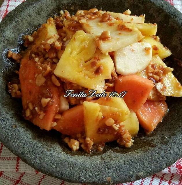 Resep Rujak Buah Enak Dan Sederha Berbagi Resep Desa