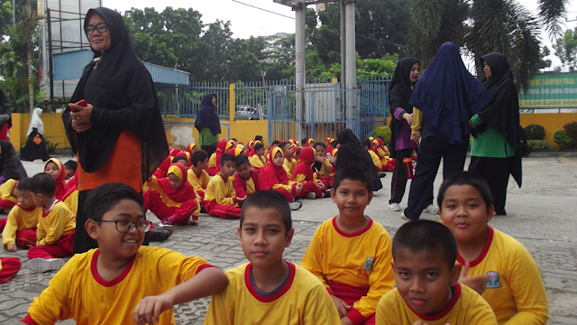 Para siwa SD kelas 1 s.d. Kelas 3 juga ingin ikut lomba literasi