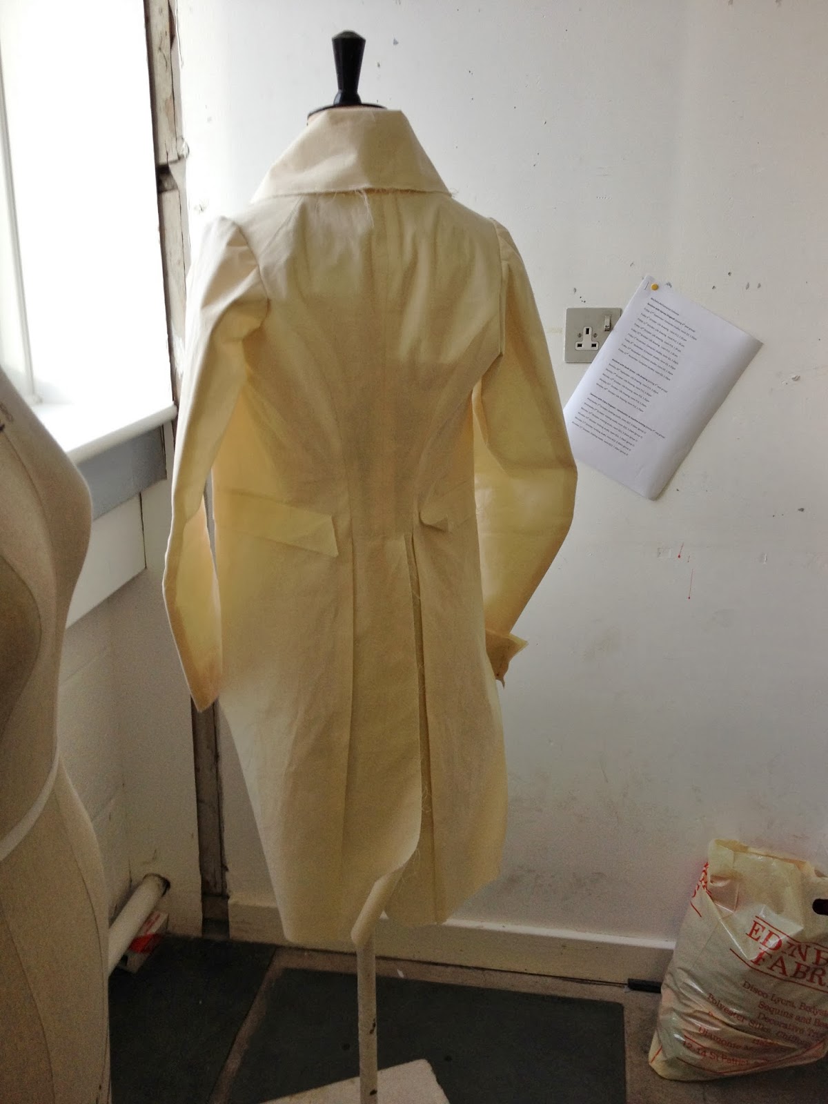 Gwendolyn Grey: 1825 Dress-Coat test run