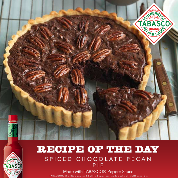 Spiced Chocolate Pecan Pie Recipe