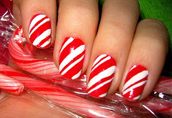 nails christmas nail designs easy candy short beginners holiday canes peppermint painting cane holidays pizazz stylista lindsey jones fingernail awomensclub
