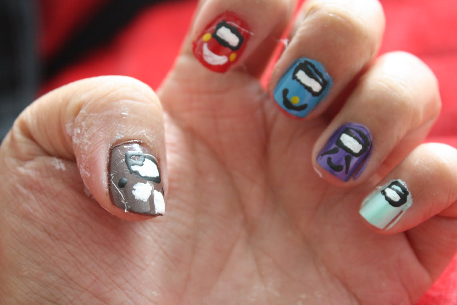 Nail Tutorial Cars Nail Art