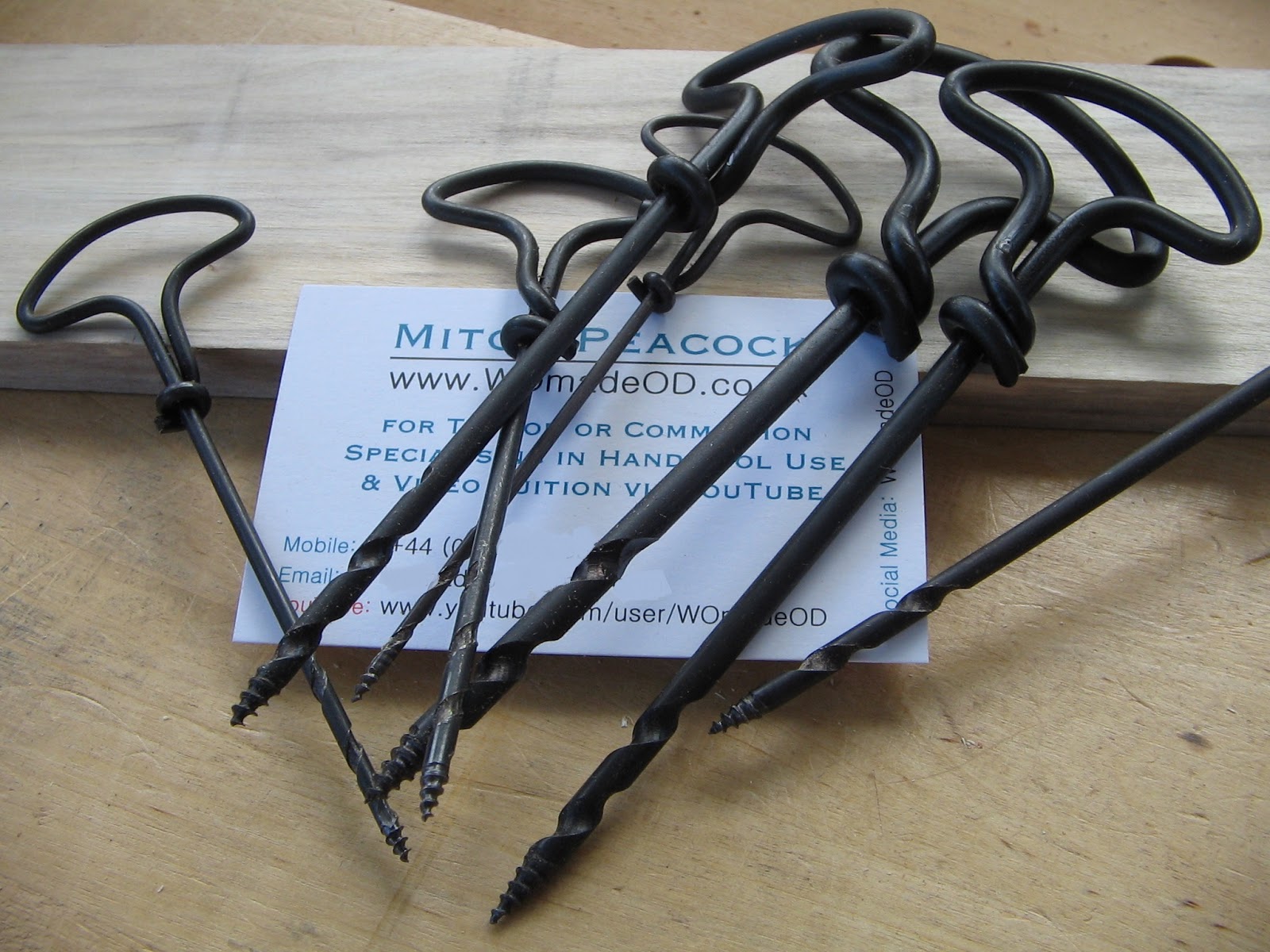 Get Into Woodworking Boring Tools