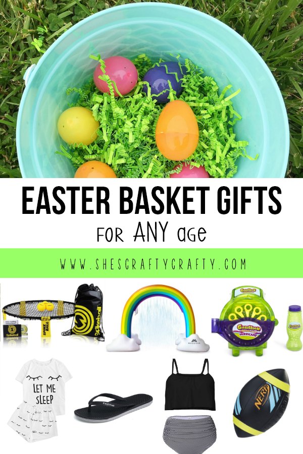 She's Crafty Easter Basket Gift Ideas for ANY age