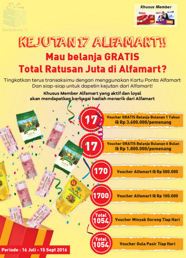 Kejutan 17 Alfamart Kejutan 17 Alfamart