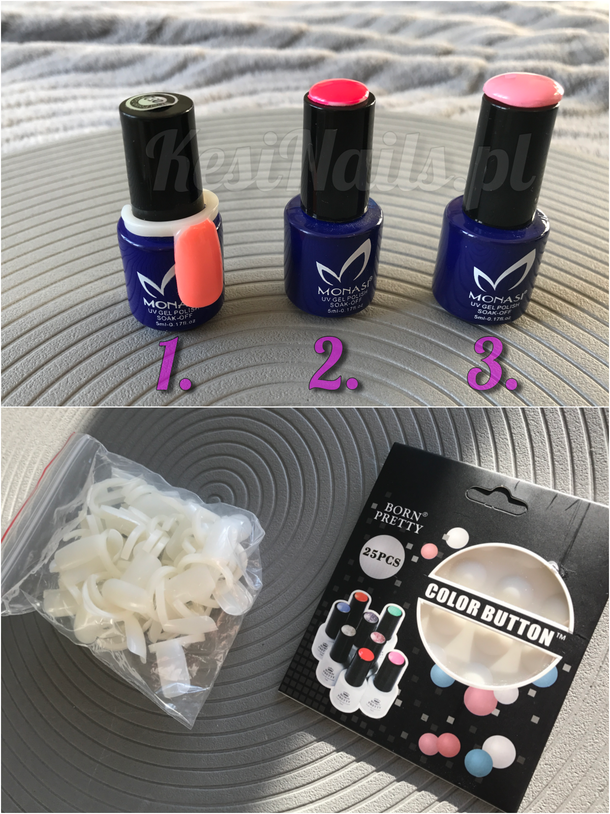[Recenzja + DIY] Oznaczanie buteleczek lakierów do paznokci: wzorniki na buteleczki, color button + DIY :)