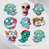 Download Koleksi Kepala Zombie Vector Cdr dan Ai
