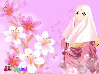 Wallpaper: collection of animated hijab