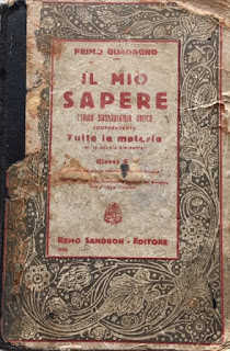 Primo Guadagno - Il Mio Sapere. Anno 1925. Remo Sandron, Palermo-Roma