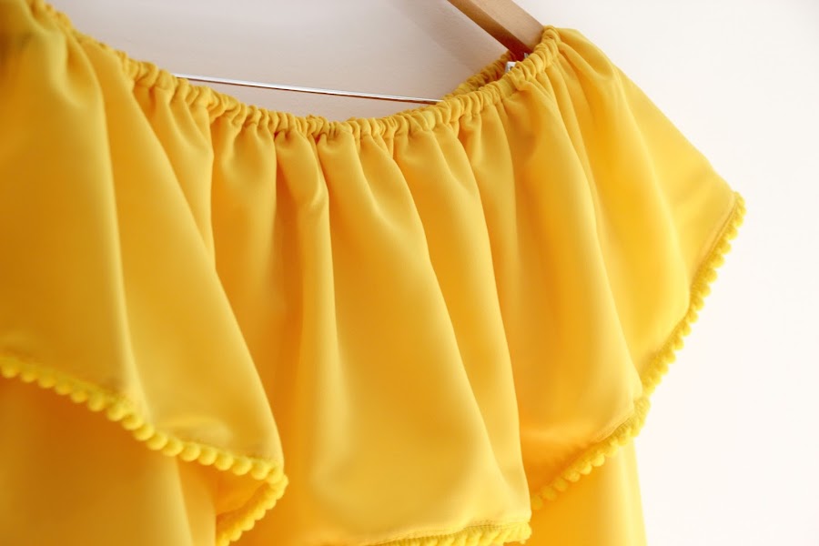 DIY Video-tutorial y patrones de blusa sin hombros