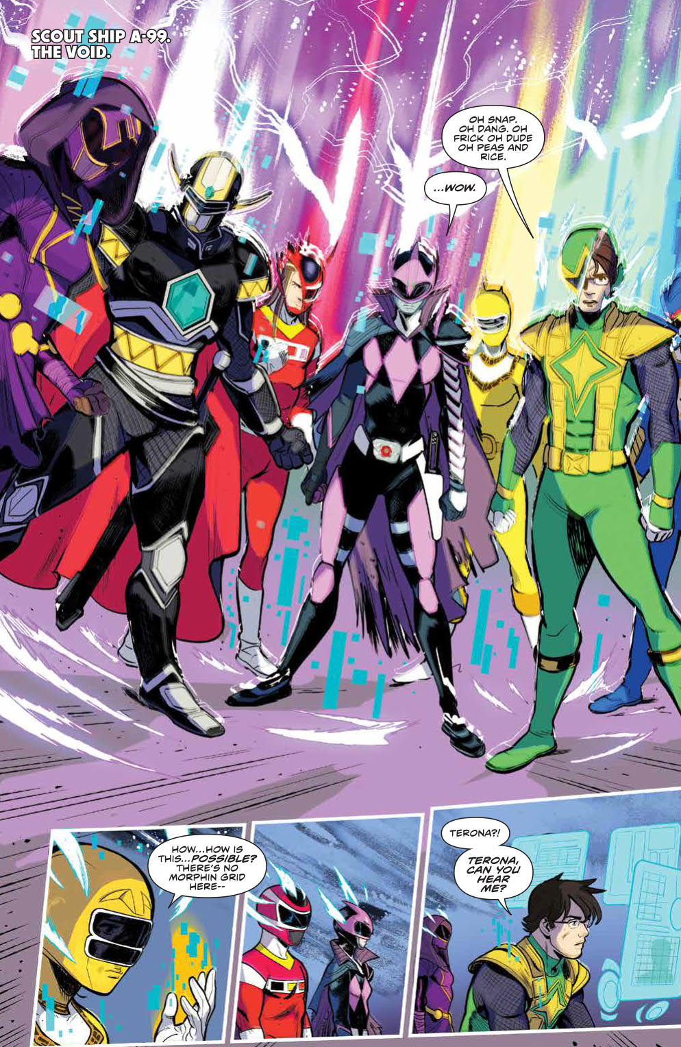 Comic Frontline BOOM! Studios Preview Mighty Morphin Power Rangers