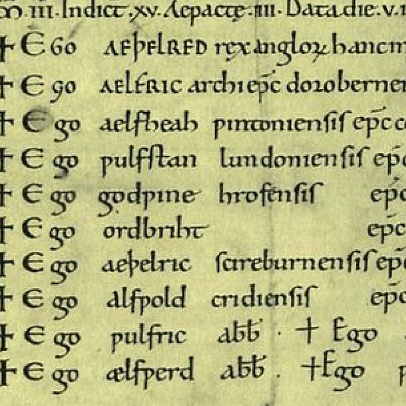 Англо имя. Old Saxon names. Html Medieval.