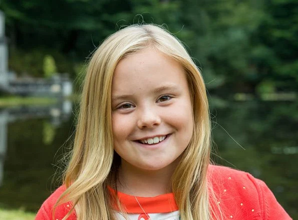 Princess Ariane celebrates her 10th birthday. Princess Ariane as the third child  of King Willem-Alexander and Queen Máxima of the Netherlands