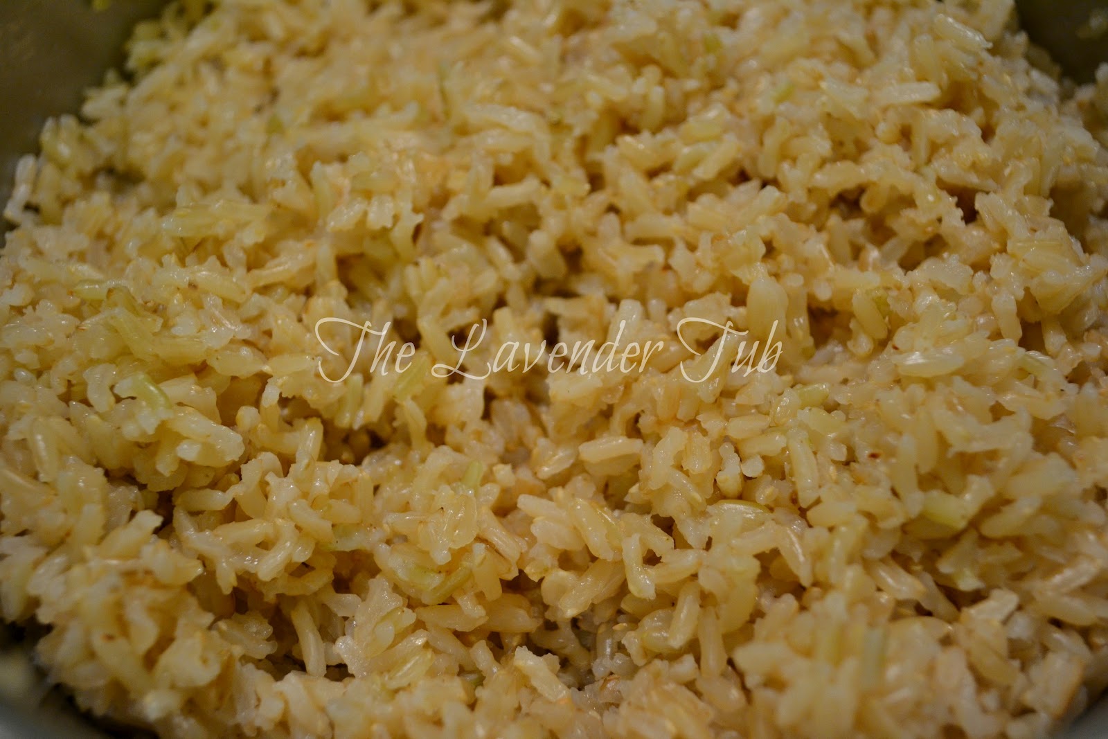 The Lavender Tub Yummy Brown Basmati Rice You Have To Try This