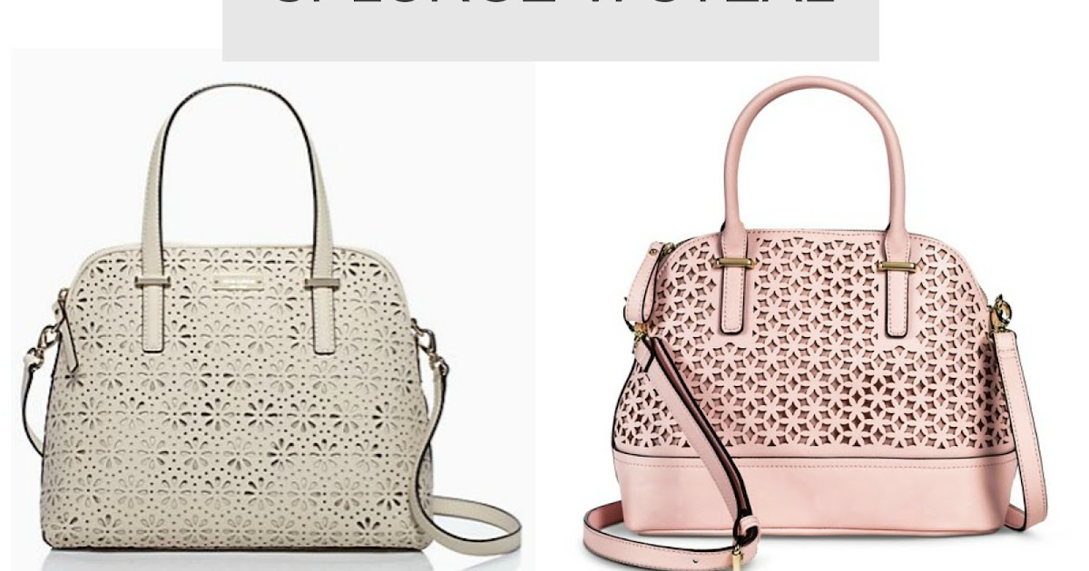 Tracy's Notebook of Style: Splurge V. Steal: Kate Spade Handbag 
