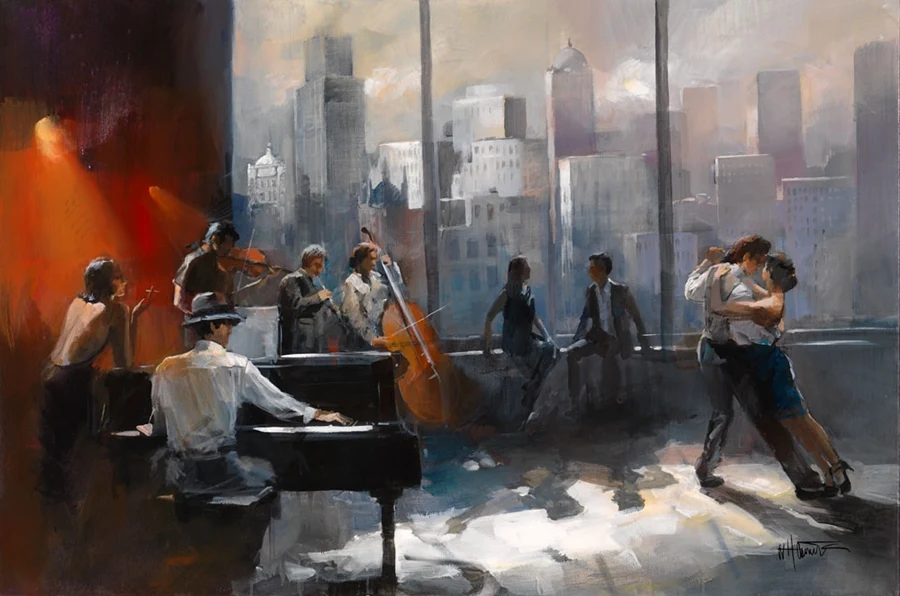 Willem Haenraets 1940 - Hollandaise Impressionist painter