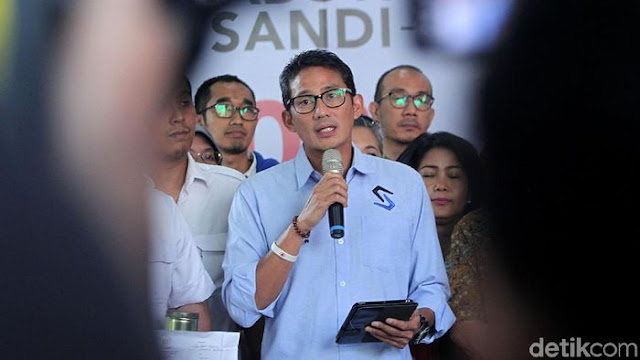 Mardani Haramkan #2019GantiPresiden, Ini Respons Sandiaga