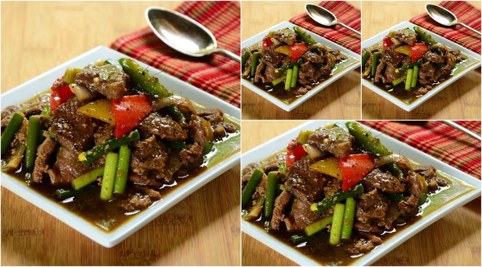 Resipi Kambing Black Pepper by Mat Gebu